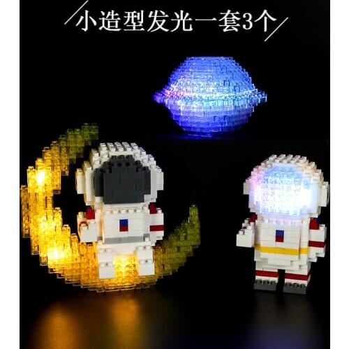 Earth Rockets Series Cute Astronaut Figures Bricks Creator City Aerospace Science Technical Building Blocks Toys For Children