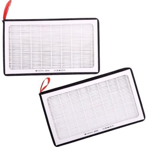 2Pcs Car Cabin HEPA Air Filter with Activated Carbon Replacement Fit for Tesla Model 3 2017 2018 2019 2020