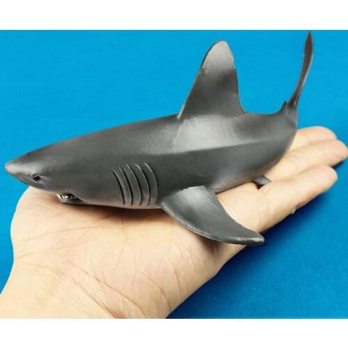 Shark Model Toys Jaws Simulation Cute Sea Life Animals In Action Figure for Kids Gift Tiburones Jugete Classic Pastic