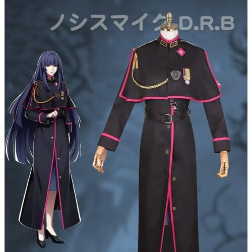 Game DRB Voice Actor Division Rap Battle Otome Tohoten Cosplay Costume Military Uniform Fancy Suit Halloween Outfit Custom Made