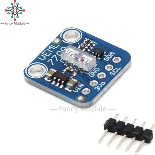 VEML7700 Ambient Light Sensor Module Optical Sensor Development Board 3.3V 5V I2C IIC Interface for Arduino Raspberry Pi