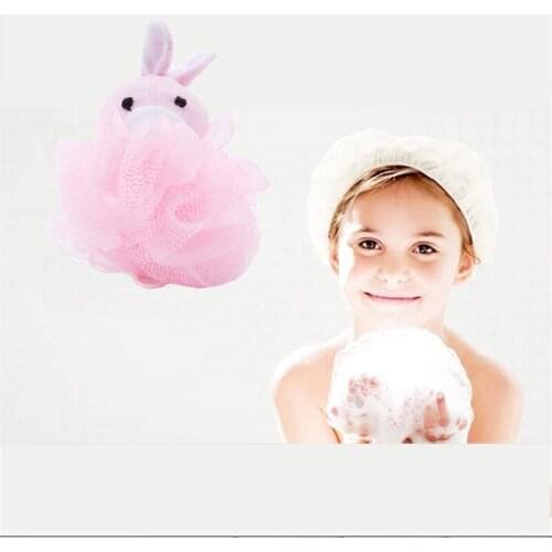 New Child Shower Bath Product Care Brand Newborn Baby Bath Brush Ball-shape Infant Shower Sponge Cotton Rubbing Body Wash Towel