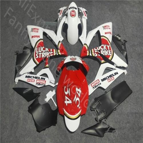 New Injection Fairing for SUZUKI K6 GSXR 600 750 2006 2007 lucky ABS motorcycle fairing GSXR750 GSXR600 06 07 red white Fairing