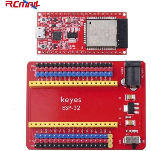 Keyes ESP32-IO Expansion Board for ESP-WROOM-32,ESP32 Core Board for Arduino Raspberry Pi