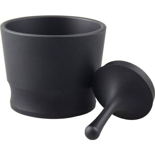 51MM/58MM Aluminum Alloy Press Coffee Tamper Press Dosing Ring Cup Espresso Barista Handle Powder Picker For EK43 Grinder