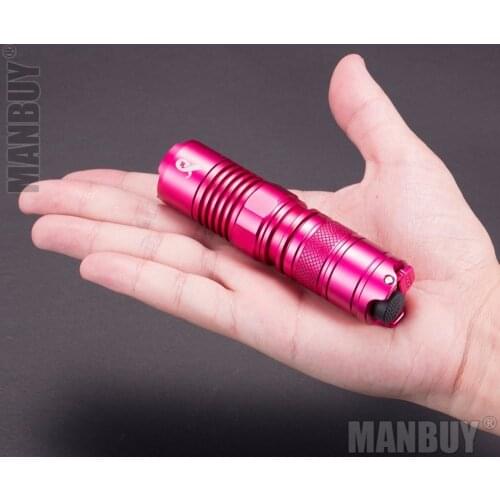 SALE NITECORE P05 Pink Black 18350 CREE XML2 U2 LED Law Enforcement Military Precise Flashlight MINI Self-Defense Free Shipping