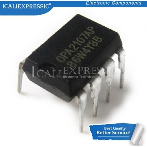 1PCS OPA2107AP OPA2107A OPA2107 0PA2107AP DIP-8 In Stock