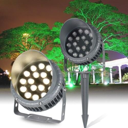 10pcs LED Lawn lamp Outdoor IP67 3W 5W 6W 9W 12W 15W 18W spike garden LED lamp 110V 220V garden path roadside park spotlight