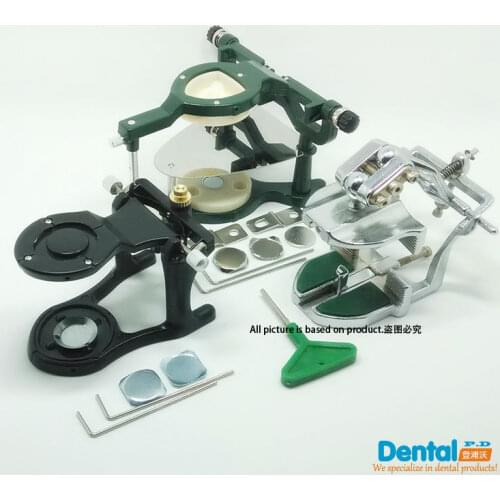 3 Sets Dental Lab small & Large & Adjustable Magnetic Articulator Dentist Lab Equipment High Quality