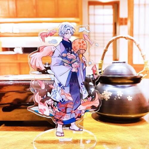 Anime SK EIGHT SK8 the Infinity REKI LANGA Miya Spring Kimono Series Stand Model Plate Cute Acrylic Display Desktop Toy Gift