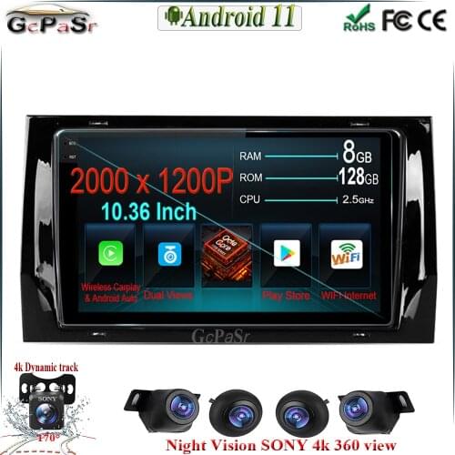 9'' Android 11 Car Radio Player for Skoda Kodiaq 2016 2017 2018 Car Multimedia Video player GPS Navigation BT WIFI Dual Lens
