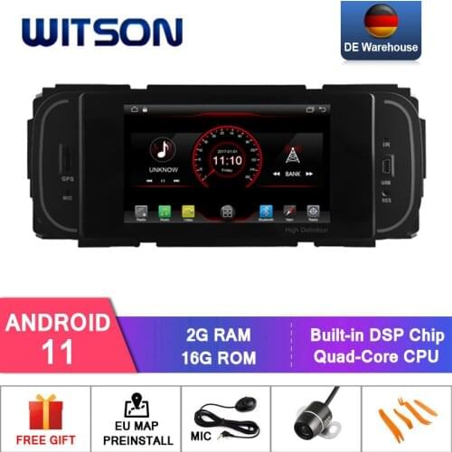 WITSON Android 10.0 2GB RAM 16GB FLASH CAR RADIO for CHRYSLER GRAND VOYAGER Jeep Grand Cherokee +WIFI+DSP+DAB+OBD+TPMS+DVR