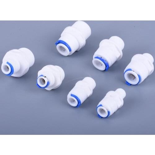 Quick connector - straight external thread Family drinking water filter attachment RO filter reverse osmosis system