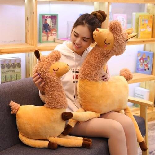 1pc 55/80cm Giant Lovely Desert Camel Animal Plush Toy Lovely Soft Stuffed Doll Room Decoration Kids Toy Children Birthday Gift