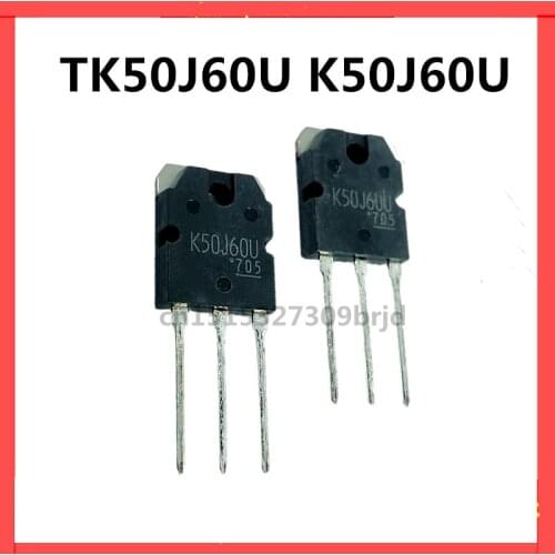 Original New 2PCS TK50J60U K50J60U TO-3P 600V 50A