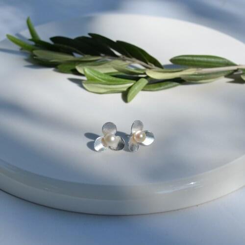 Handmade silver earrings free shipping from Turkey