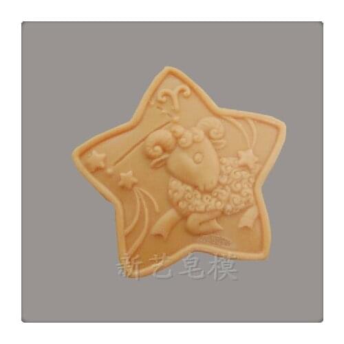 Constellation of the Capricorn soap mold silicone mold decorating chocolate mold