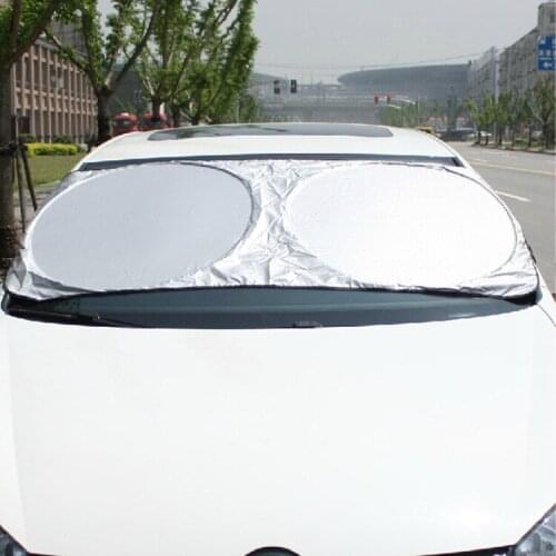 Universal Car Windshield Cover Automobile Sunshade Shield For Windshield Visor Cover Summer Front Window Windscreen Cover