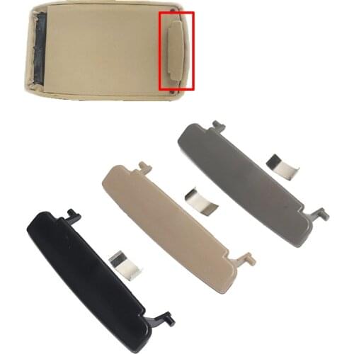 Black/Gray/Beige Car Armrest Lid Console Cover Latch Clip Catch for Audi A6/C5/C6 2005-2011 Auto Centre Console Accessories
