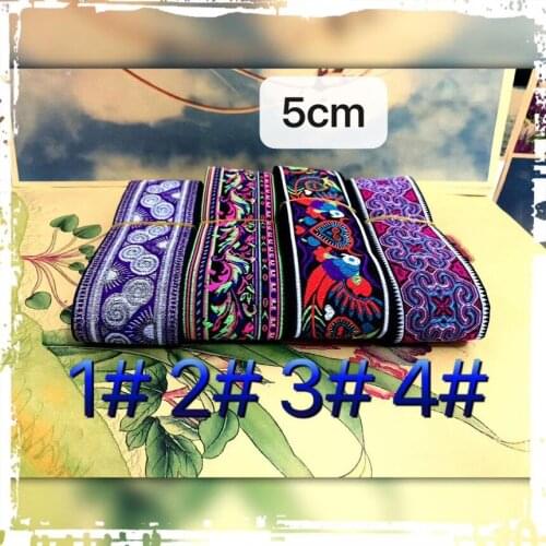 5CM computer embroidered webbing,XERY20200410S