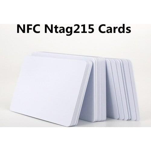 50pcs/lot NTAG215 NFC Card Tag For TagMo Forum Type2 Sticker NFC Tags Ntag 215 Chip
