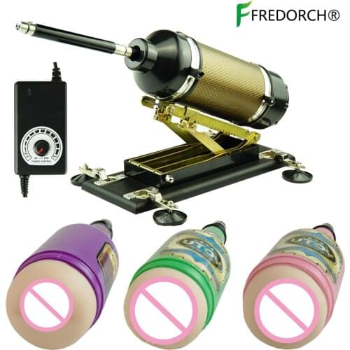 Fredorch Automatic Vibartor Sex Machine with oral,Vagina,Anal sex Masturbation Cup Sex Toys for Man Adult Sex Product