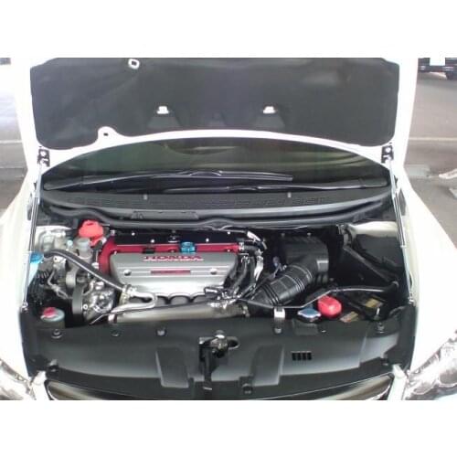For Honda Civic Type R FD2 2006-2011 Front Bonnet Hood Modify Gas Struts Carbon Fiber Spring Damper Lift Support Absorber