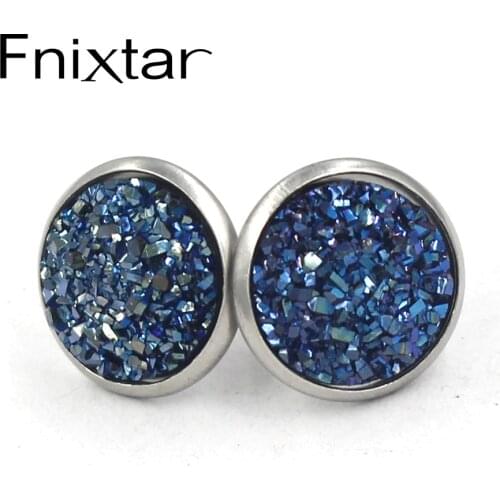 Серьги-гвоздики Fnixtar China At AliExpress