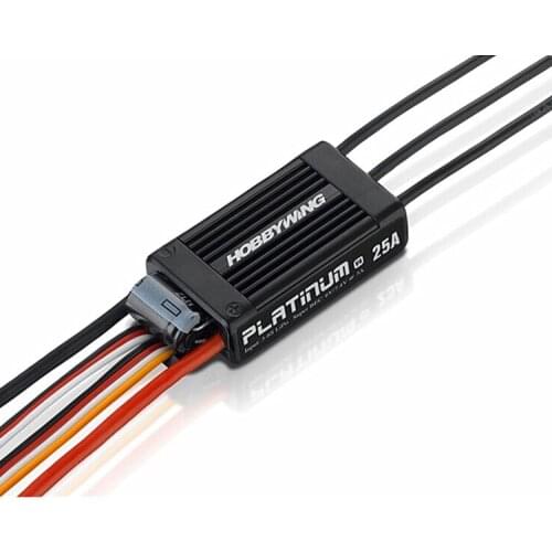 Hobbywing Platinum 25A V4 3-6S 40A V4 ESC 3-4S Lipo Brushless ESC with BEC DEO Speed Controller for RC Drone 450-480 Quadcopter