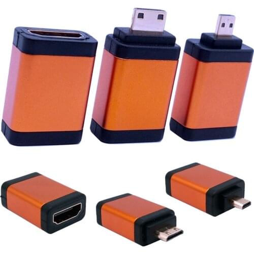 HDMI-kompatibel buchse auf buchse HDMI MINI computer projektor TV microHDMI HD 4K adapter