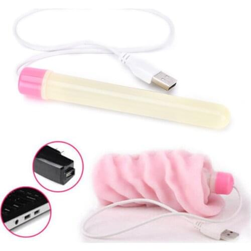 USB Heater Warmer Stick For Sex Dolls Silicone Vagina,Pussy Sex Toys Accessory Masturbation Aid Heating Rod Male Sex Toy