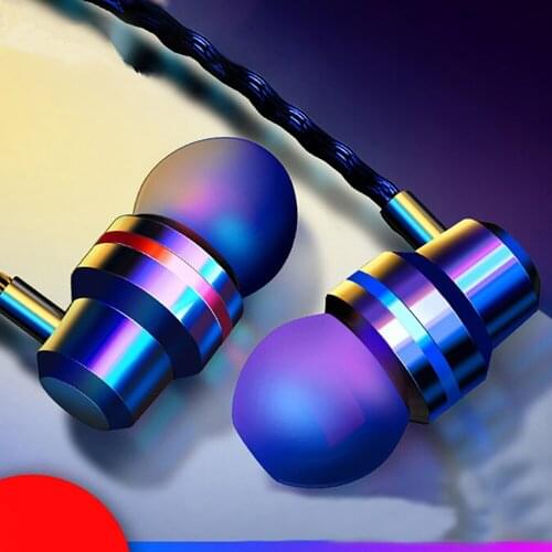 Olhveitra 3.5mm Earphone In Ear Stereo For Computer iPhone Xiaomi Noise Canceling Headset Gamer 3.5 Sport Earbuds Wired With Mic