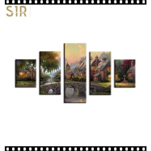 Anime Movie Posters Wall Art 5 Pieces Canvas Painting Poster Pictures Home Decor Living Room HD Printed Poster Wall Painting
