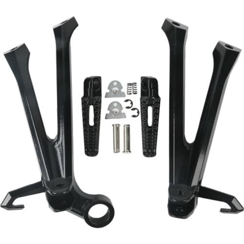 Motorcycle Rear Passenger Foot Pegs Footrest Bracket For Suzuki GSXR GSX-R 600 750 2011-2018