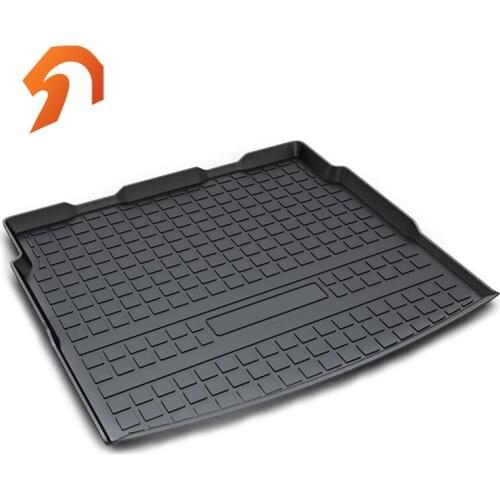 Rubber Rear Trunk Cover Cargo Liner Trunk Tray Floor Mats For volkswagen Tiguan Allspace 2017 Carpet Liner Mats