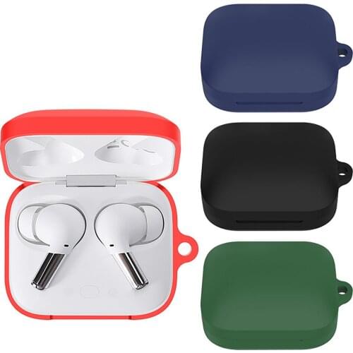 Silicone Protective Cover Earphone Dustproof Case Pouch Soft Rubber Shell For OnePlus Buds Pro