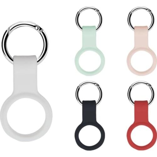 Airtags locator silicone protective cover Apple tracker protective cover anti-lost anti-drop storage cover