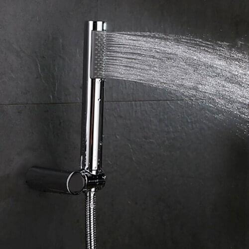 Nozzle Sprinkler Pressurized Water Saving Shower Head ABS With Chrome Plated Bathroom Hand Shower Water Booster Showerhead
