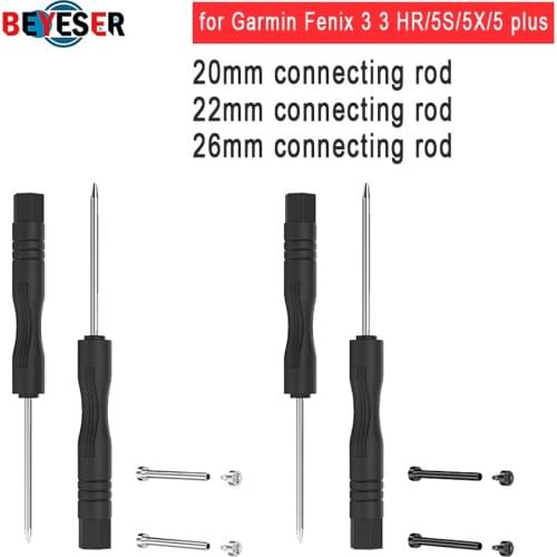 Screws heart rate watch strap screw rod strap watch accessories for Garmin Fenix 3 3 HR Fenix 5S 5X 5 plus Forerunner 935 Tool