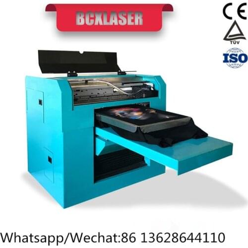 High resolution good comments 3D printing machine T-shirt inkjet printer on hot sale