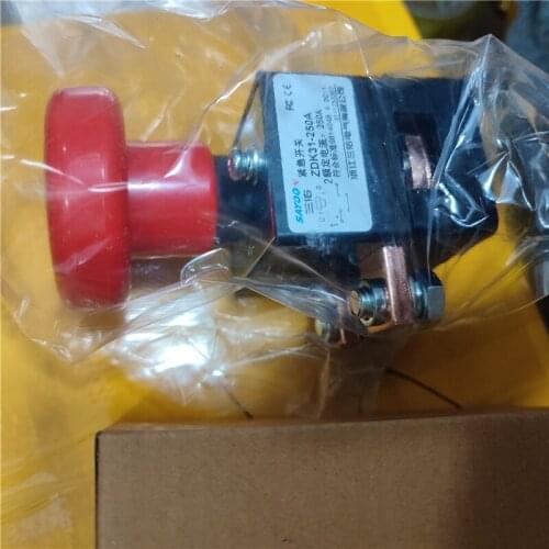 1pcs 220V 250A Electric Forklift Parts Direct-current Power Supply Switches ZDK31-250