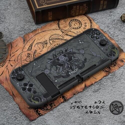 New Black For Nintendo switch Matte Case Hard Protective Housing Thin Shell Skin Dark-Cthulhu for Nintendo Switch Accessories