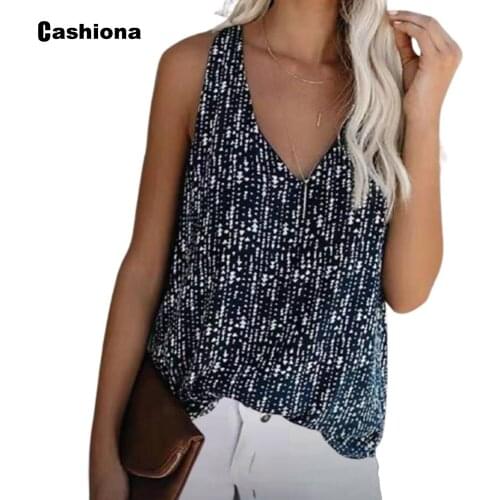 Latest 2021 Summer Womens Camis Sleeveless Casual Tank Tops Fashion 3D Vest Women Loose V-neck Tees Shirt Sexy Femme Clothing