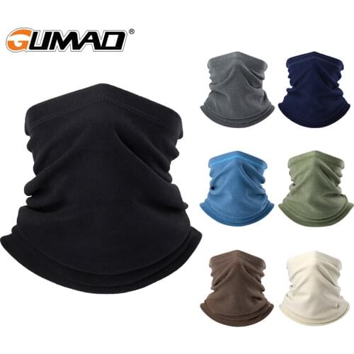 Winter Thermal Face Bandana Mask Neck Warmer Gaiter Ski Cycling Tube Scarf Hiking Snowboard Biker Sports Fleece Masks Men Women