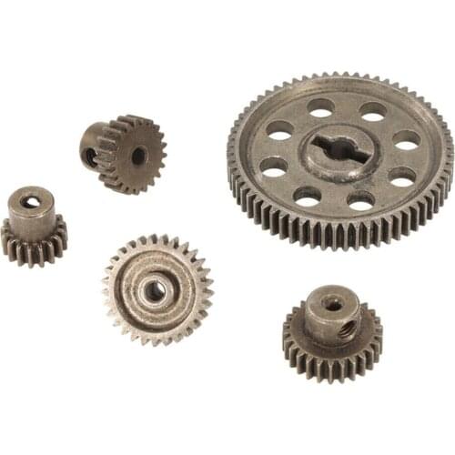 1 set Lot 10 Spur Differential Main Gear Set Motor Pinion Gears for Redcat RC Parts 64T 17T 21T 26T 29T motor gears
