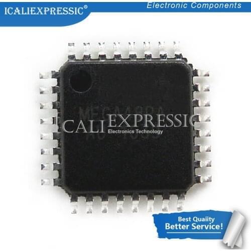 10PCS ATMEGA48PA-AU MEGA48PA-AU ATMEGA48PA ATMEGA48 TQFP-32 In Stock