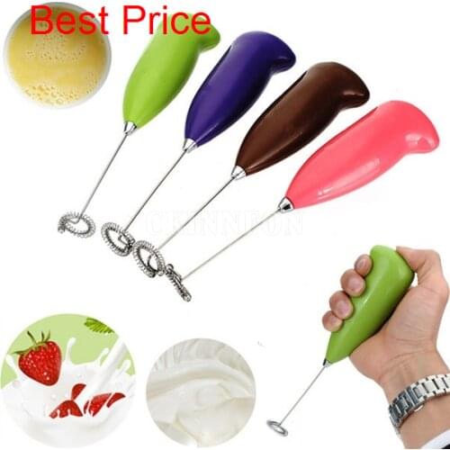 200Pcs/Lot Kitchen Electric For Egg Beater Tool Handle For Egg Beater Milk Drink Coffee Shake Frother Whisk Mixer Foamer