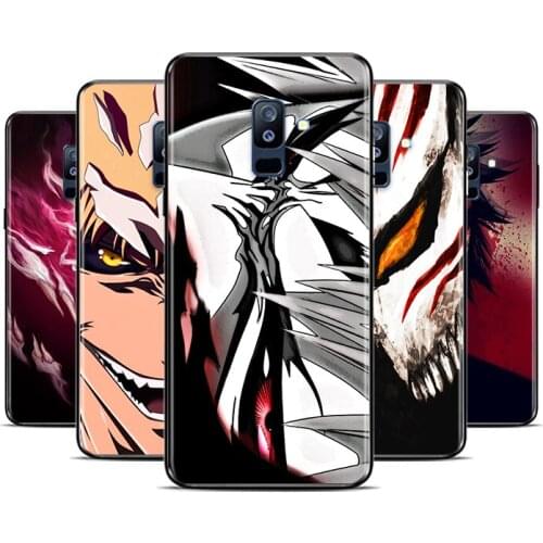 Anime Bleach ichigo For Samsung Galaxy A8 A9 A7 A750 A6 A5 A3 A6S A8S Star Plus 2016 2017 2018 Black Soft Phone Case