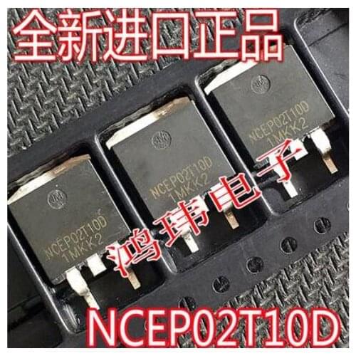 Free shipping 10PCS NCEP02T10D 02T10D TO-263