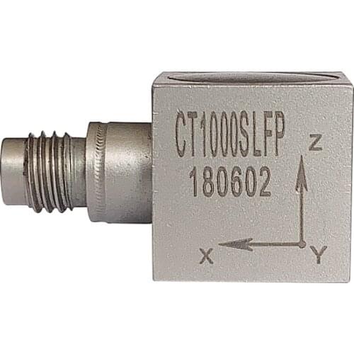 Chengtec CT1000SLFP 5mv/g IEPE ICP 3 Axis Miniature Piezo Accelerometer